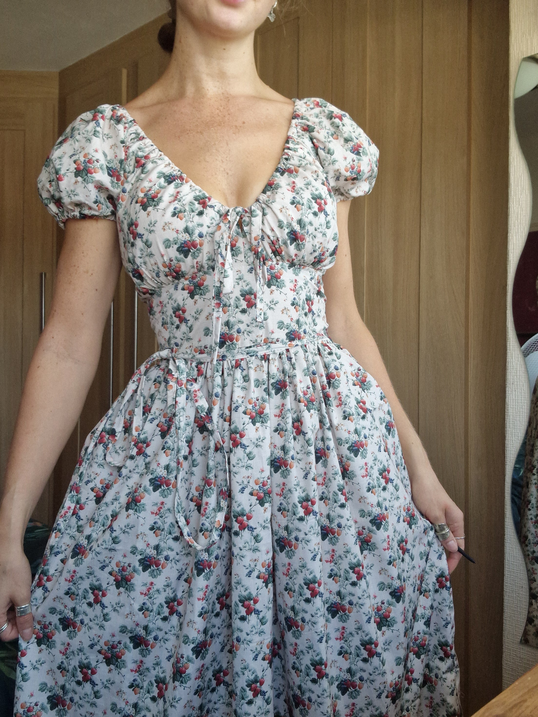 Strawberry Florence dress UK 6-10