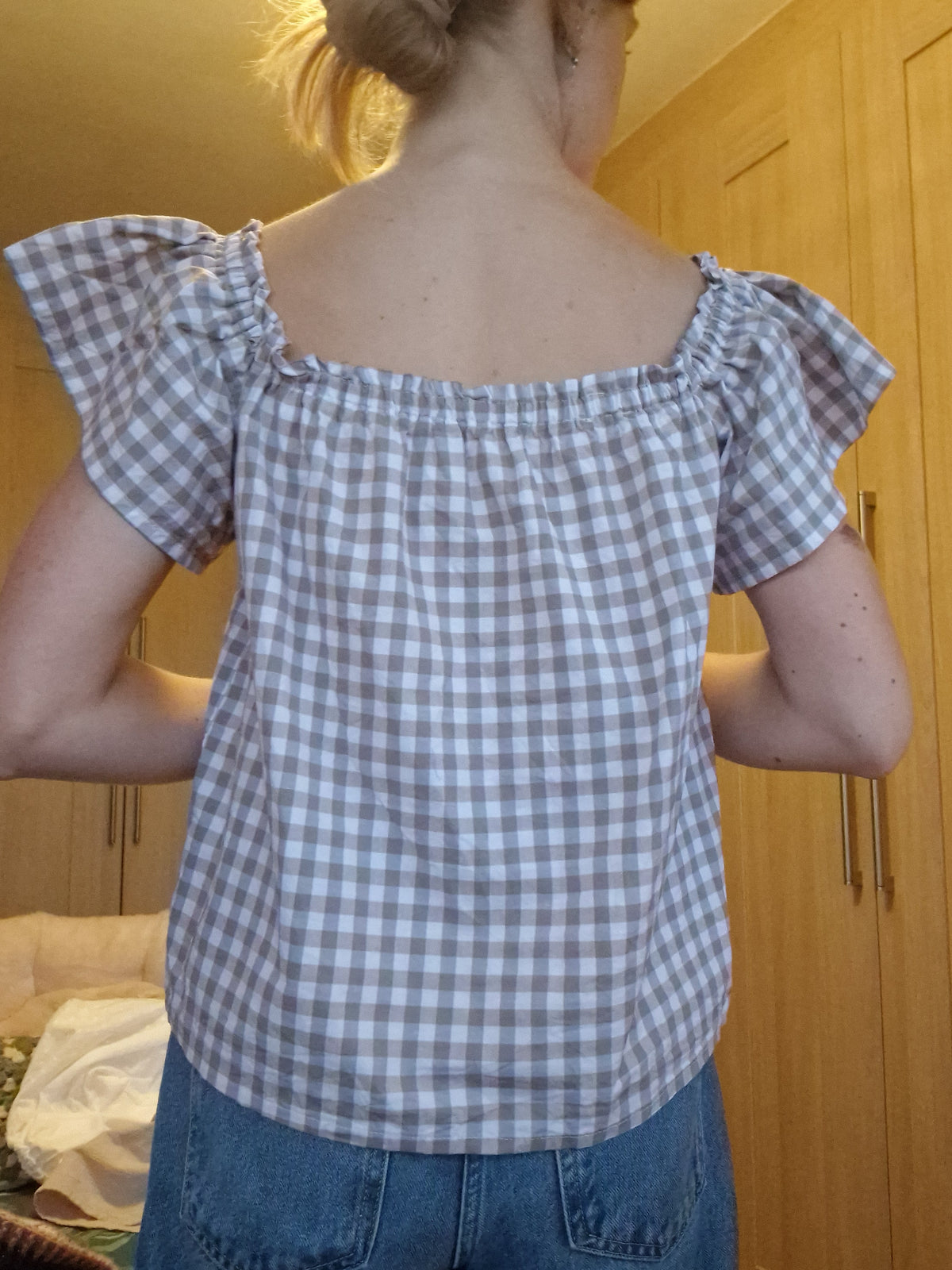 Scrappy western gingham - size b
