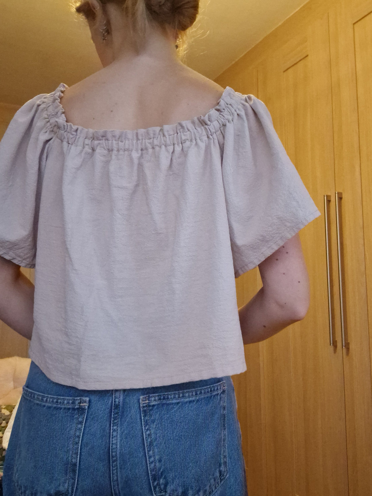 Bluebell Flower scrappy top - size c