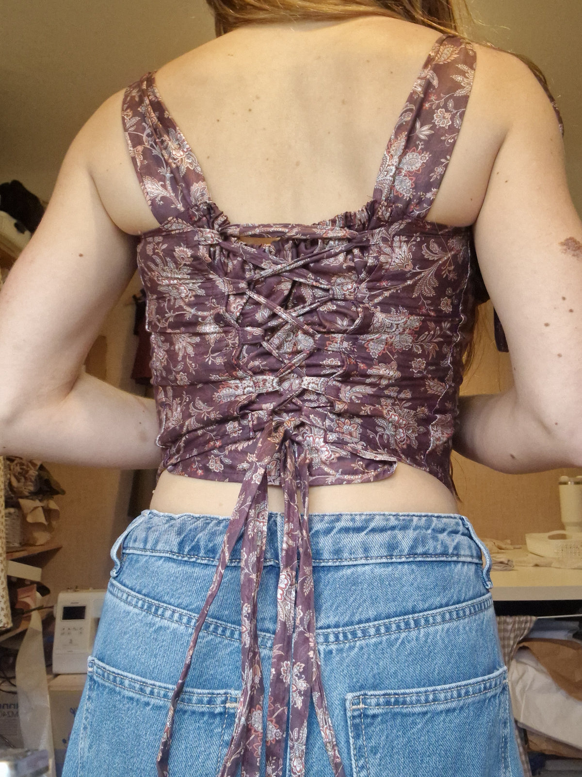 Clover - Corset inspired top