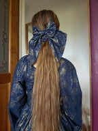 Large Hair Bow on a hairband, or scrunchie