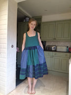 Patchwork dress 35" bust