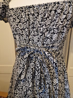 Black swirl milkmaid UK 14