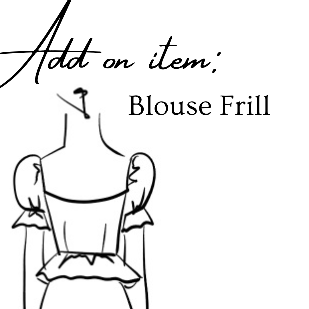 Waistline frill