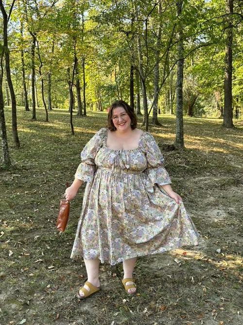 Babydoll Milkmaid Dress (Create Your Own) 2" automatically added to skirt length