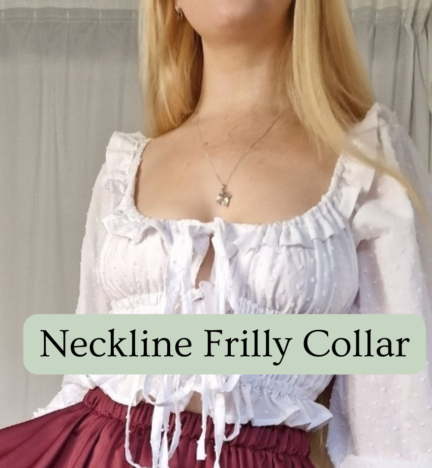 Neckline Frill