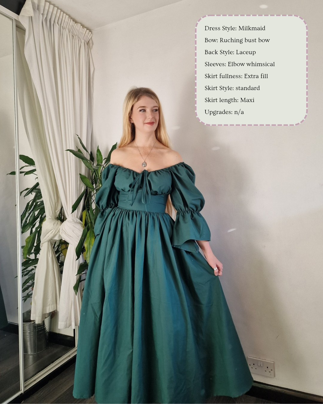 Milkmaid Dress (Create Your Own)