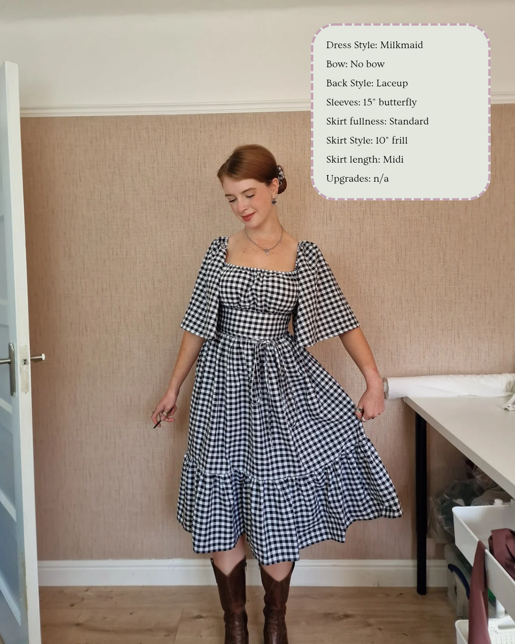 Milkmaid Dress (Create Your Own)