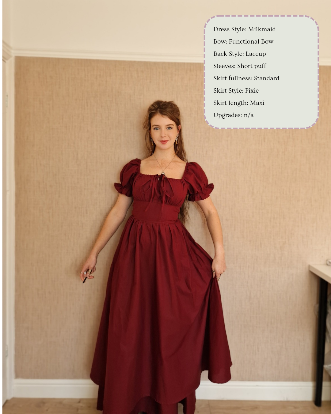 Milkmaid Dress (Create Your Own) Dreaming Of Ivy Milkmaid Dress (Create Your Own) Dreaming Of Ivy