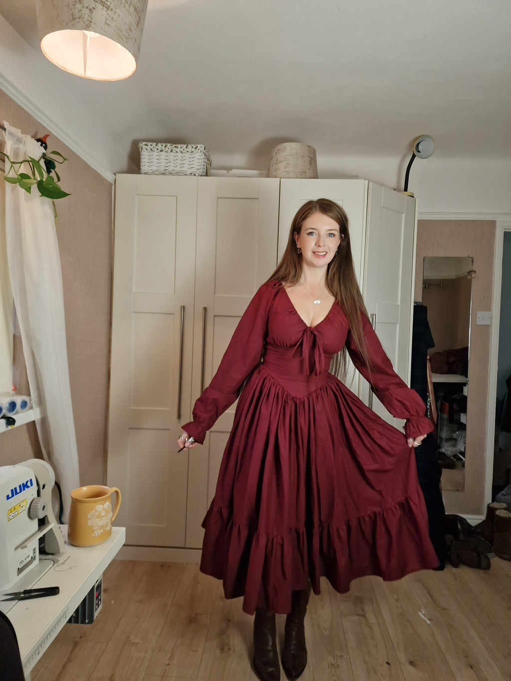 The Rosalind Dress (v-neck, create your own)