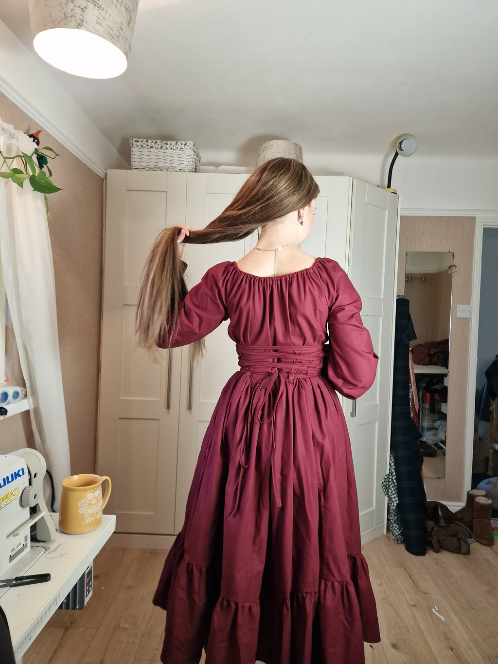 The Rosalind Dress (v-neck, create your own)