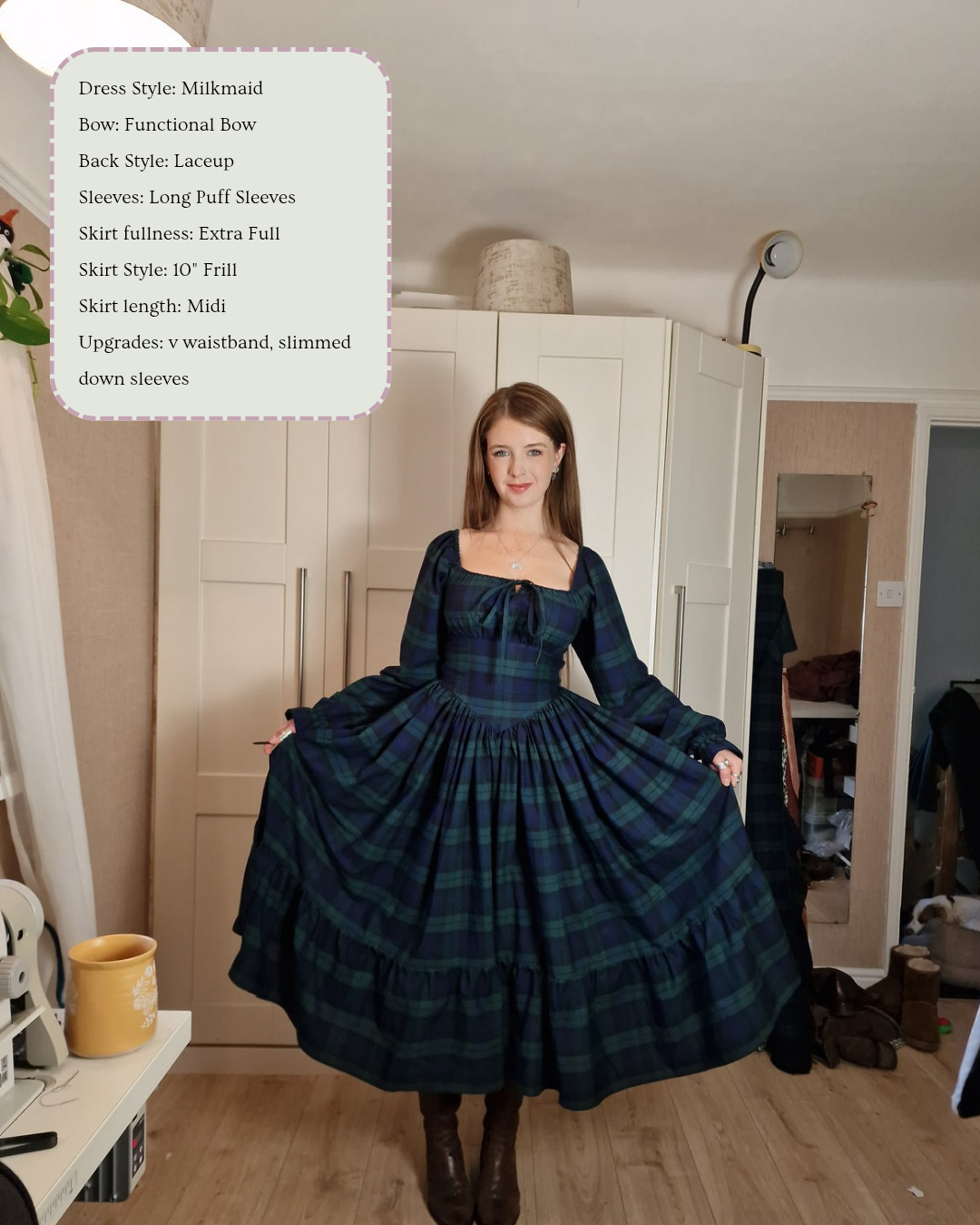 Milkmaid Dress (Create Your Own)
