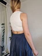 White tank top (sample UK 6/8)