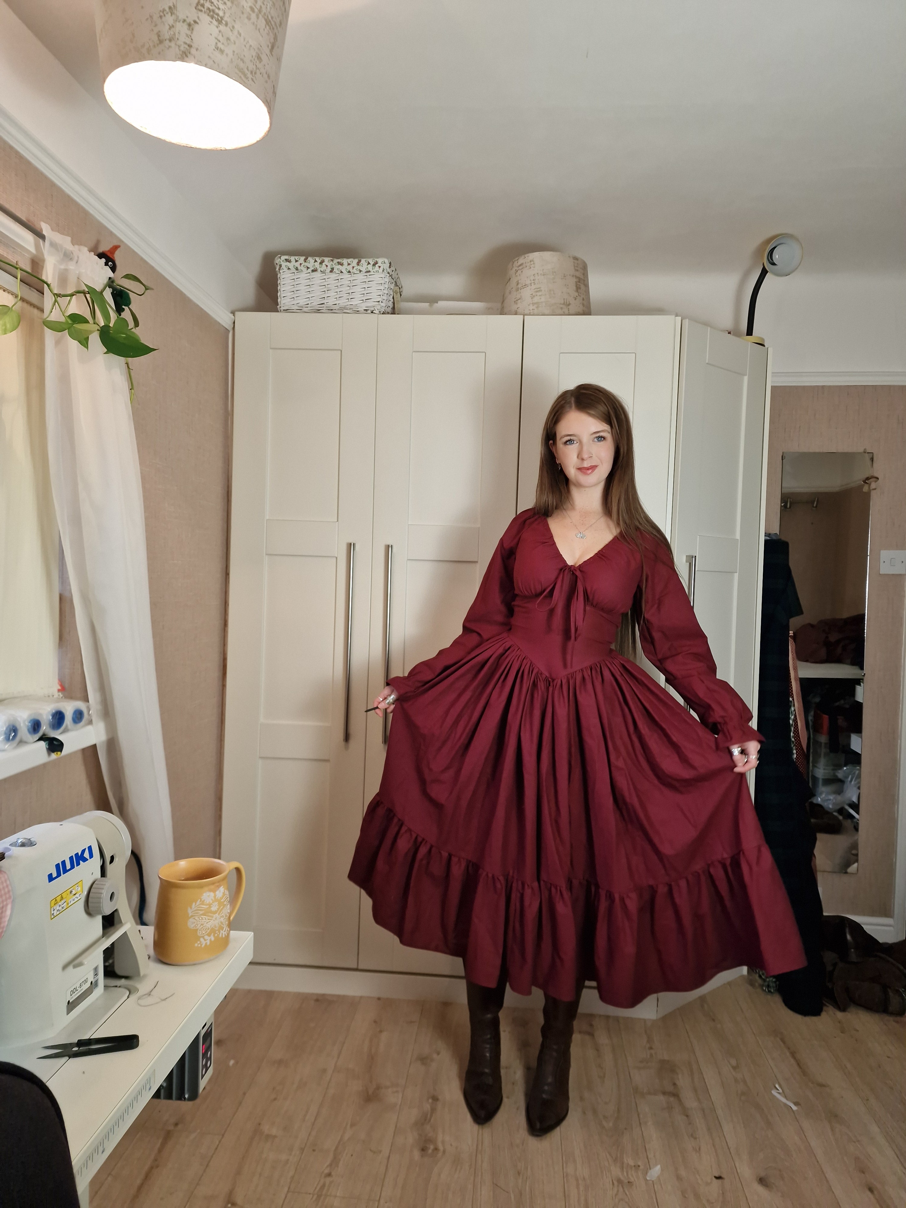 The Rosalind Dress (v-neck, create your own)