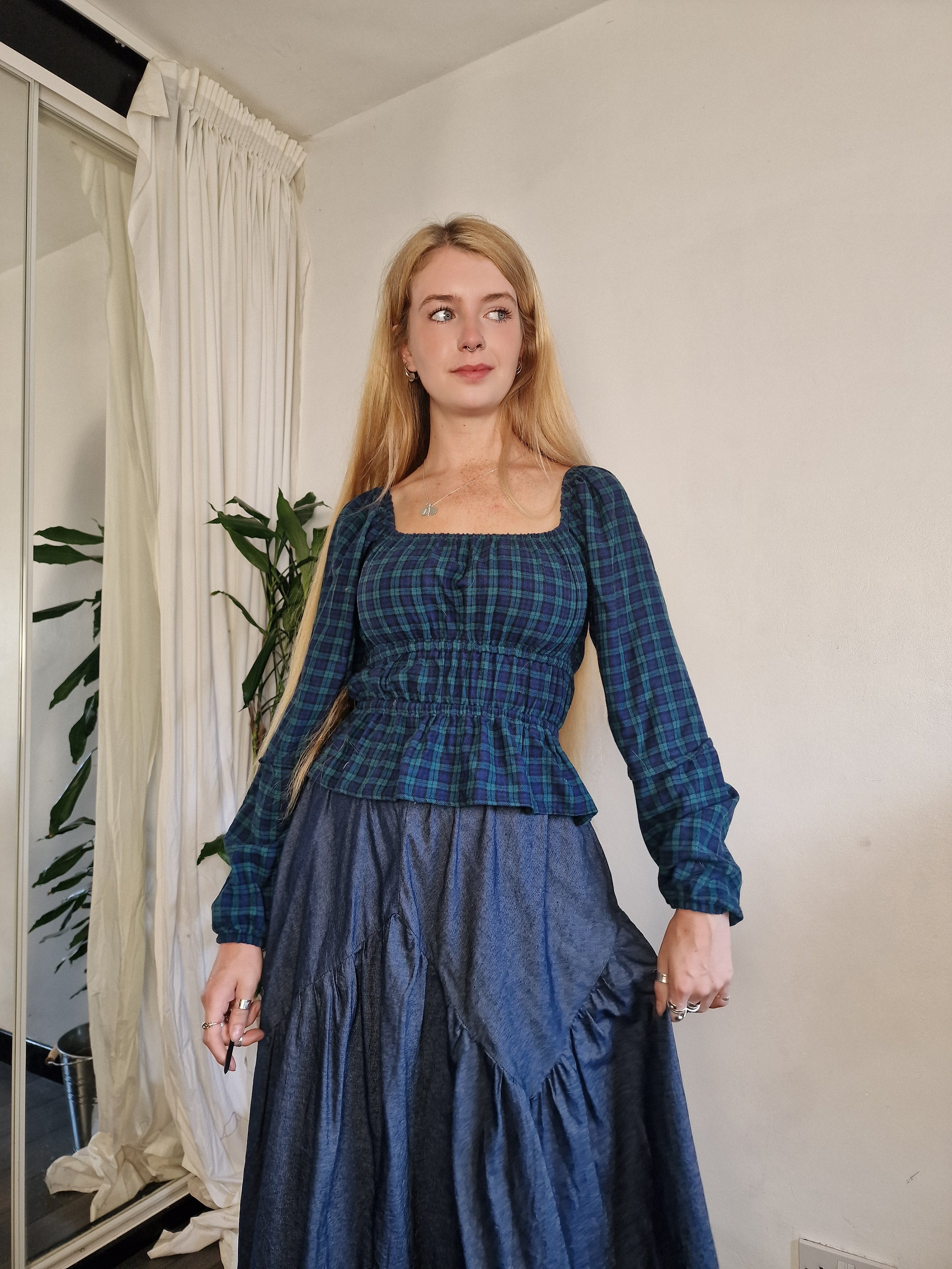 Gilmore long sleeve blouse (sample UK 6/8)