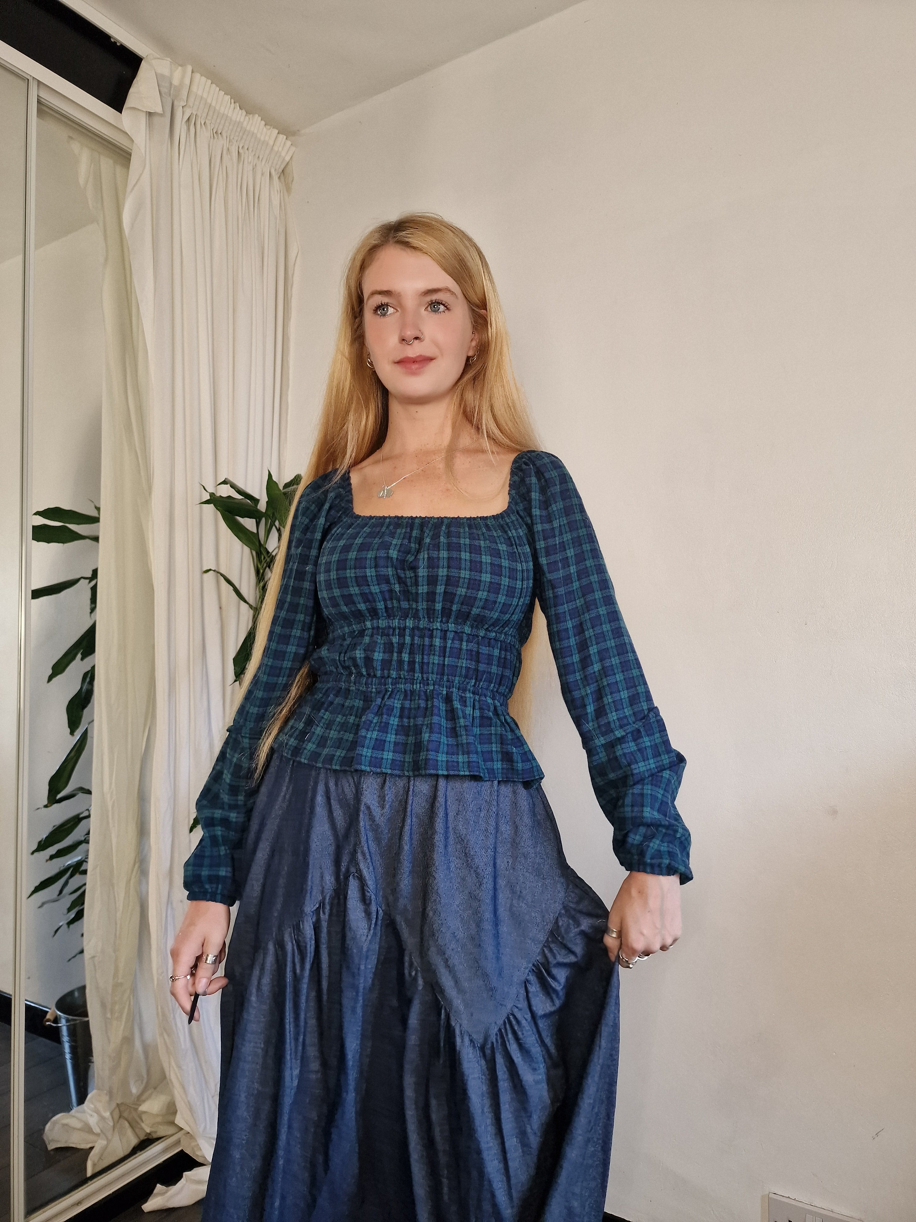 Gilmore long sleeve blouse (sample UK 6/8)