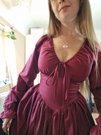 The Rosalind Dress (v-neck, create your own)