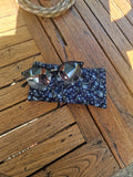 Quilted glasses case