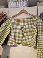Tie front top