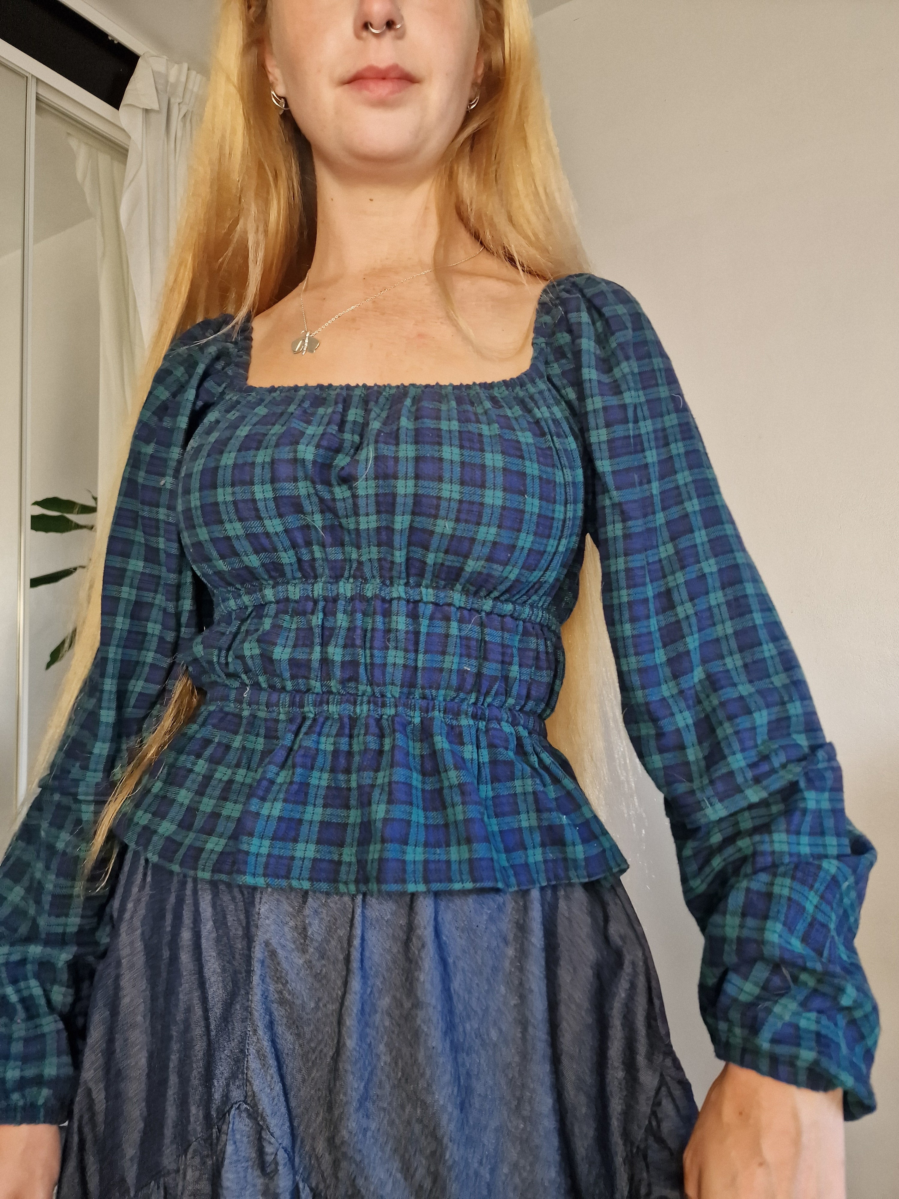 Gilmore long sleeve blouse (sample UK 6/8)