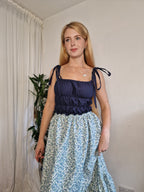 Navy cami (sample UK 6/8)