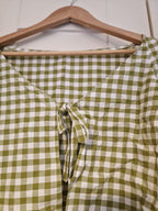 Tie front top
