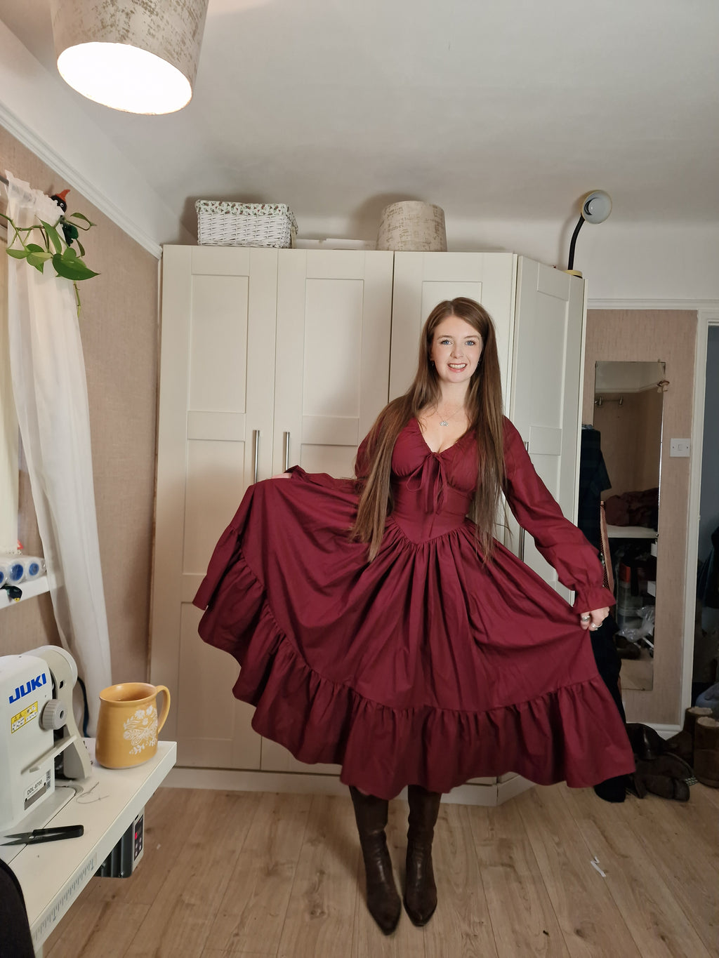 The Rosalind Dress (v-neck, create your own)