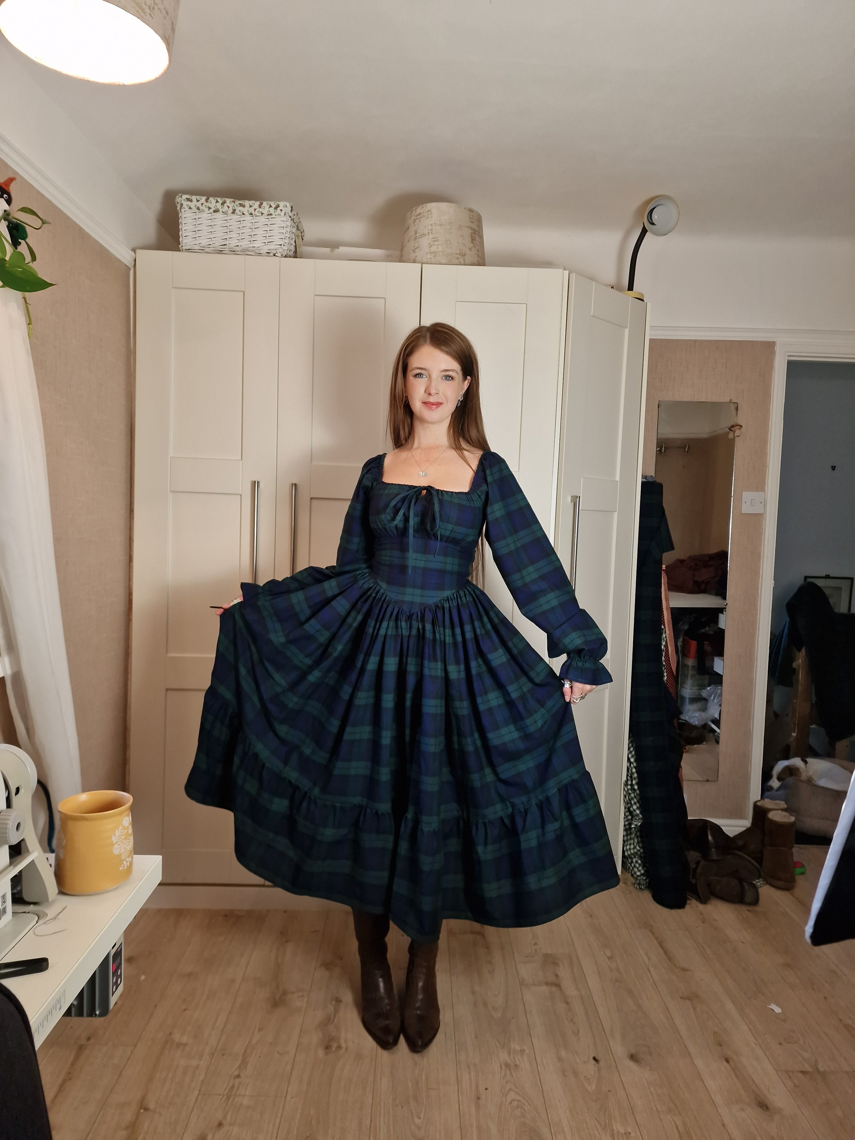 The Rosalind Dress (Square Neck, create your own)