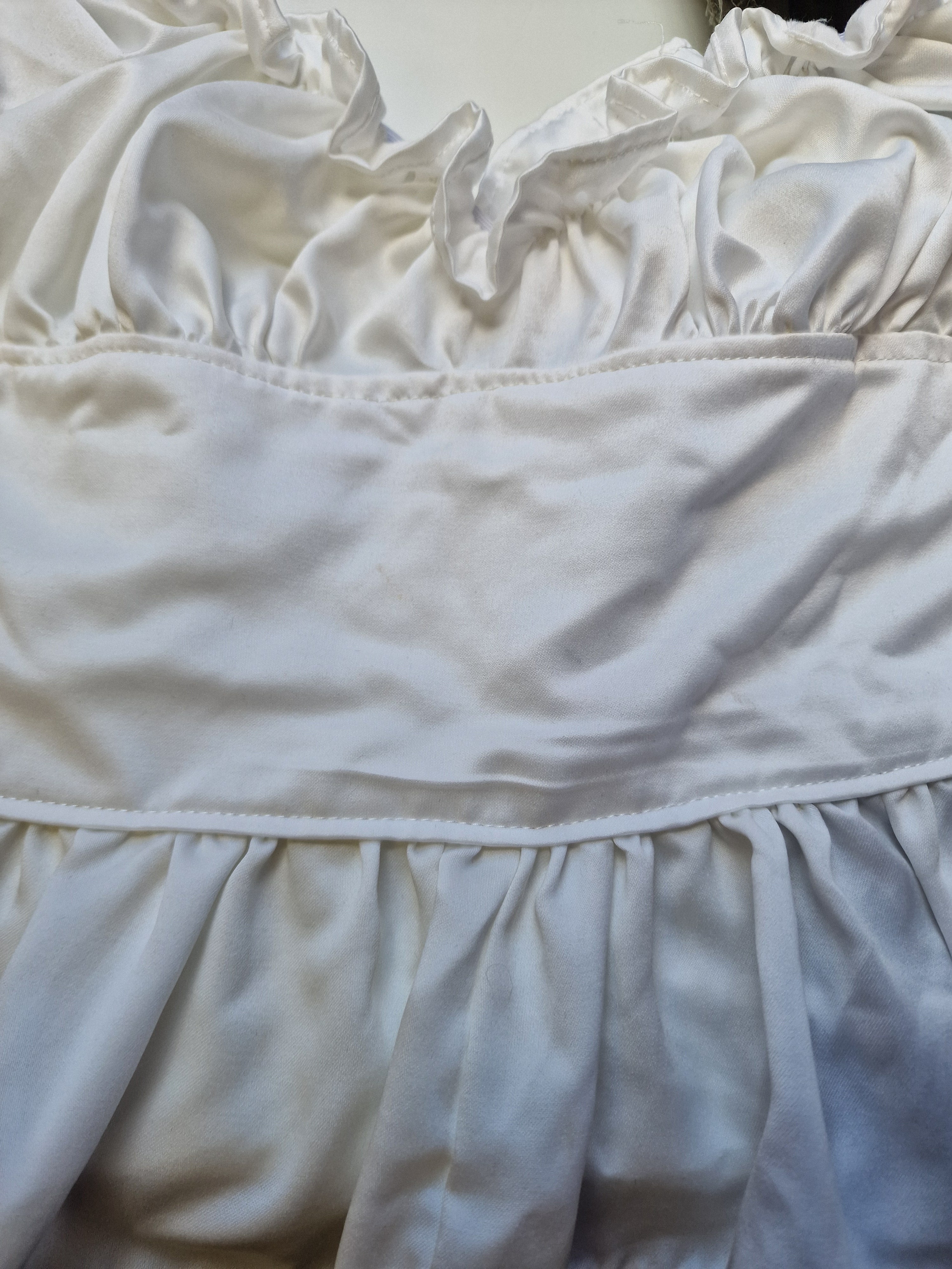 Tie back milkmaid (sample UK 6/8) imperfect, see images