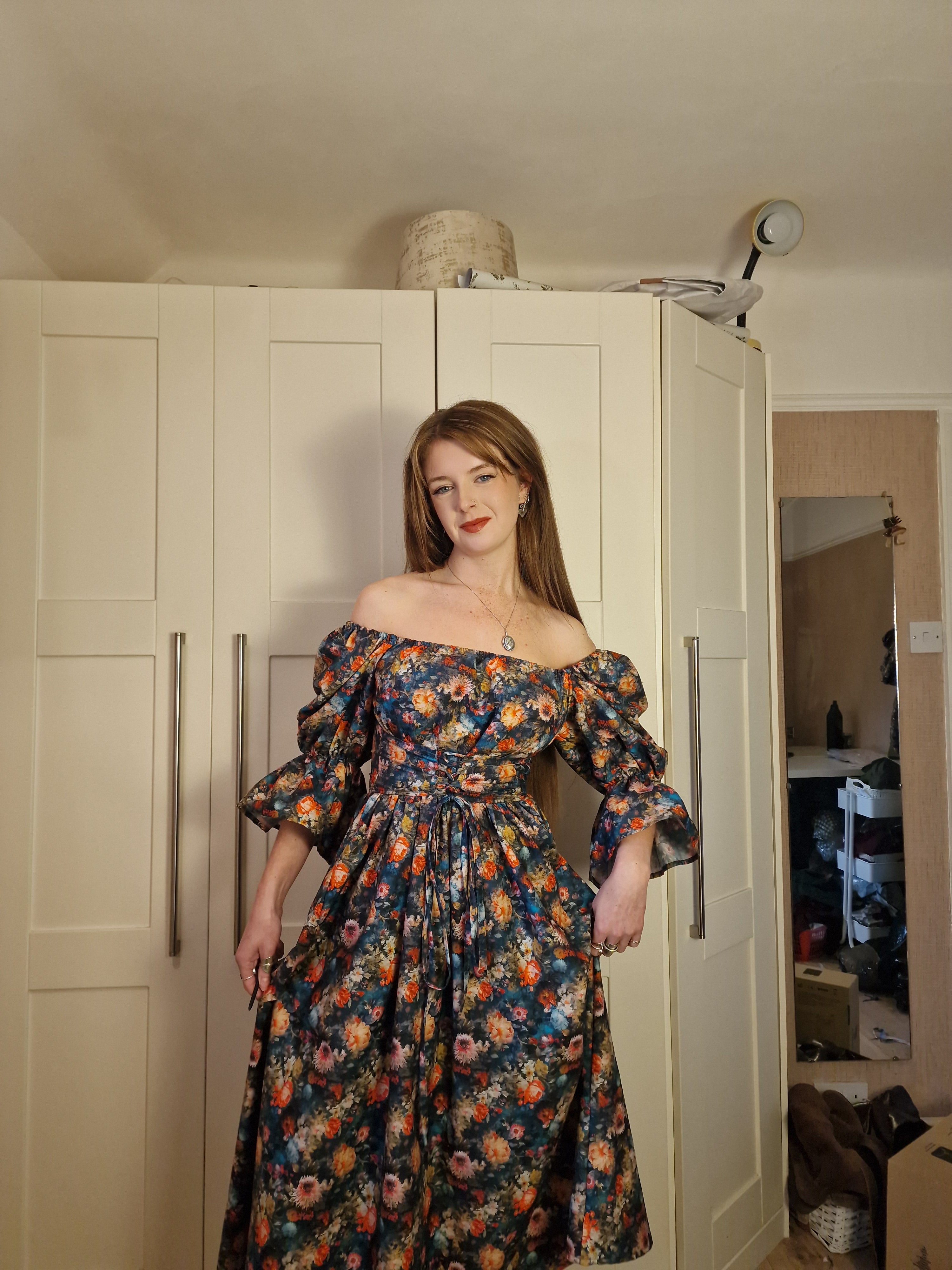 Odette Dress (front lacing, customisable)