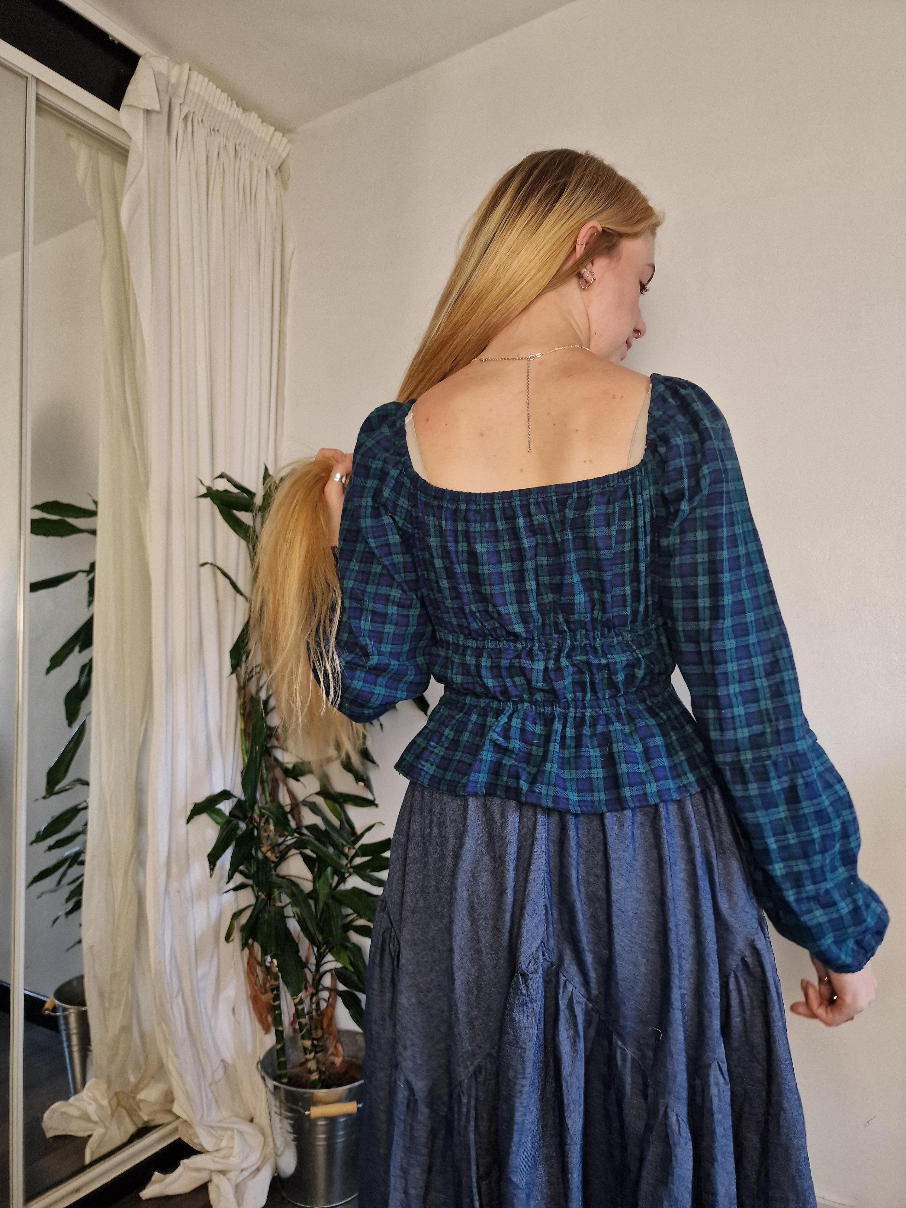 Gilmore long sleeve blouse (sample UK 6/8)