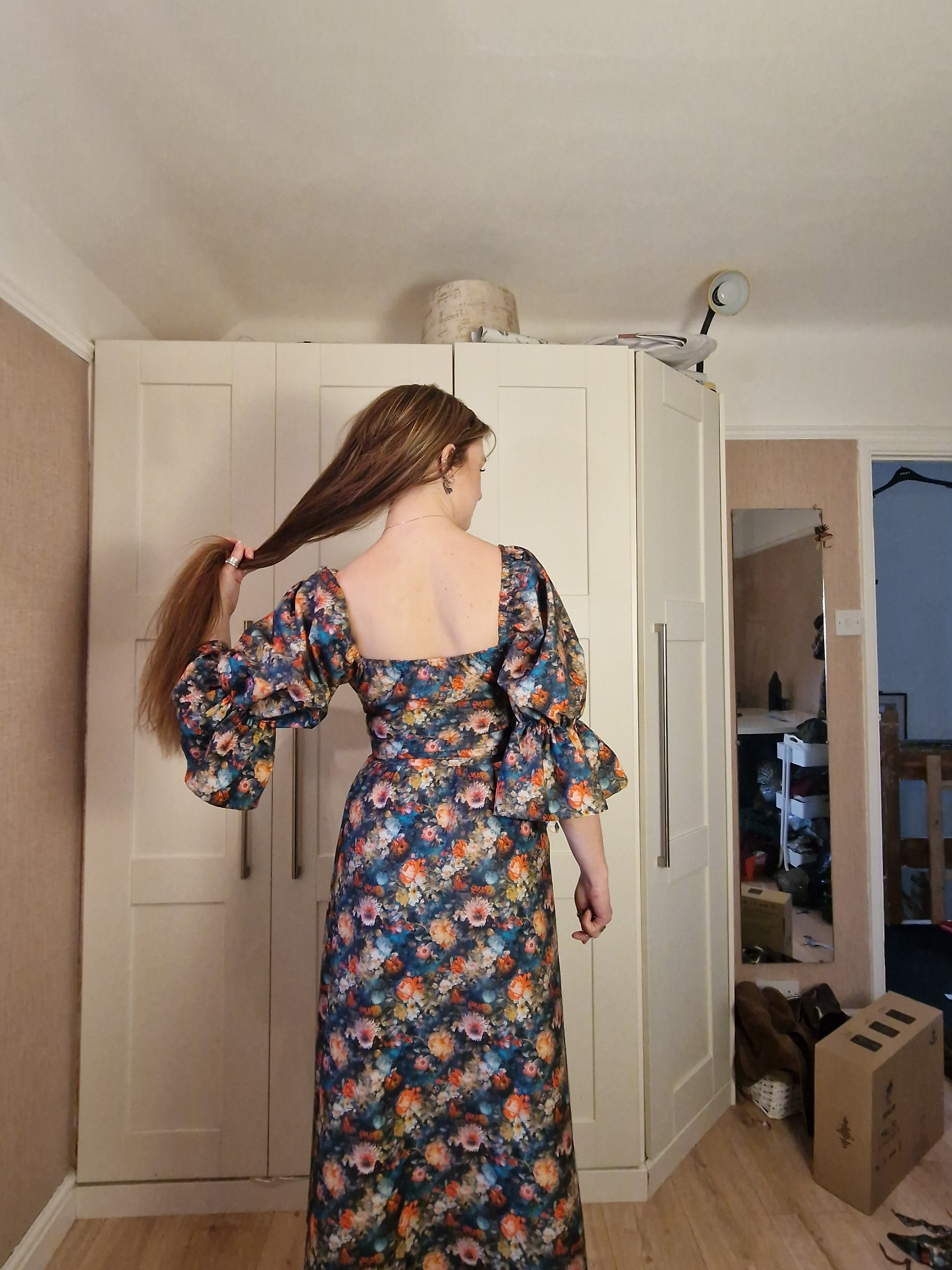 Odette Dress (front lacing, customisable)