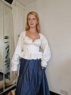 Tie back milkmaid (sample UK 6/8) imperfect, see images