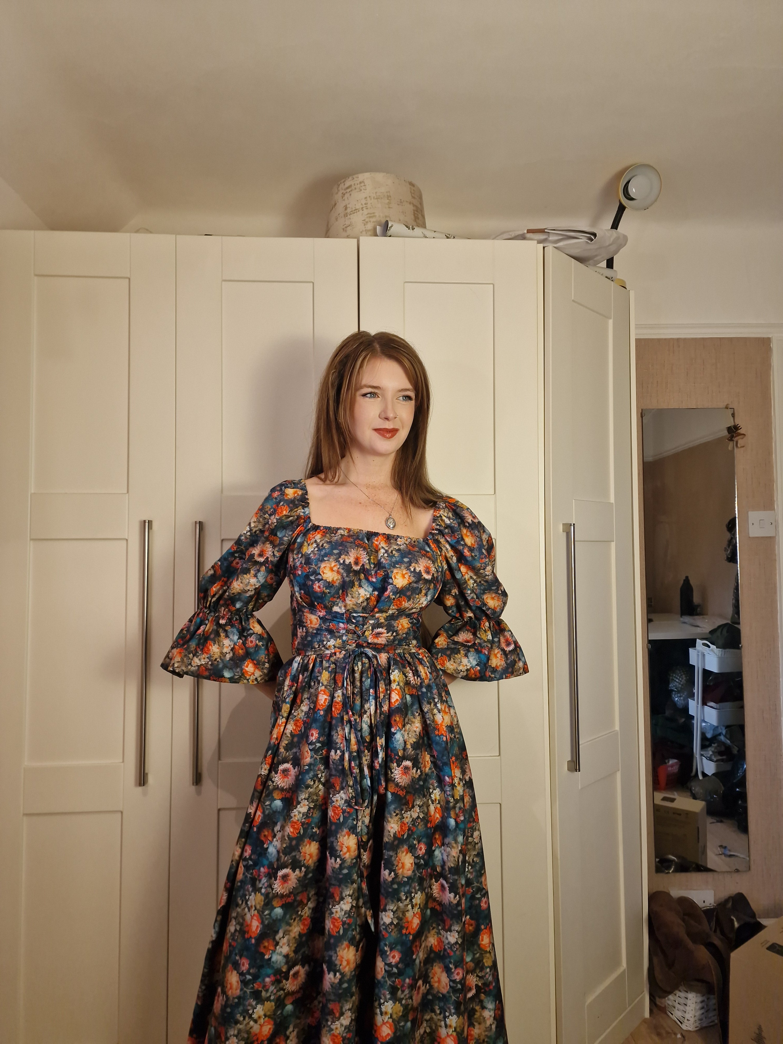 Odette Dress (front lacing, customisable)