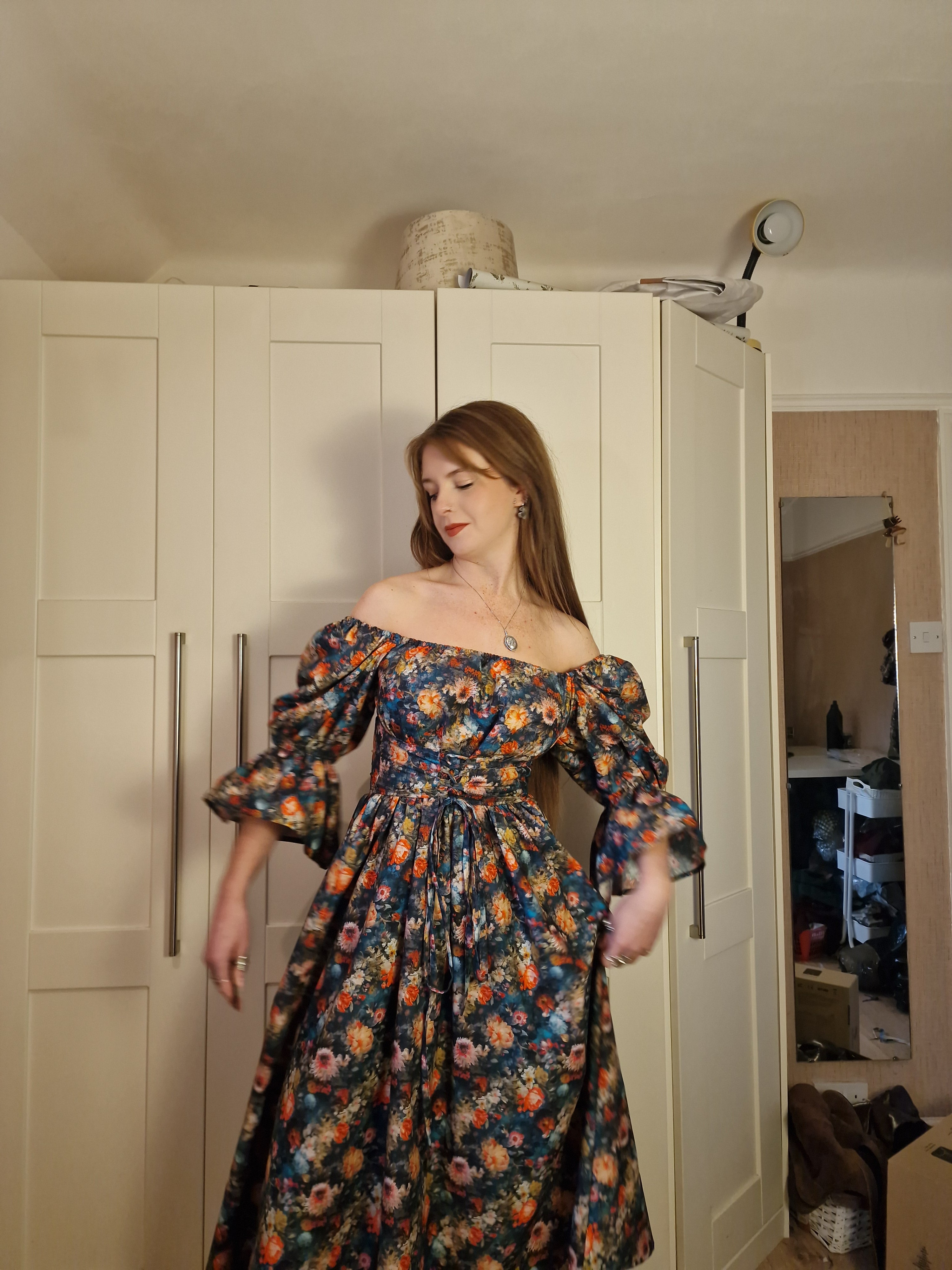 Odette Dress (front lacing, customisable)