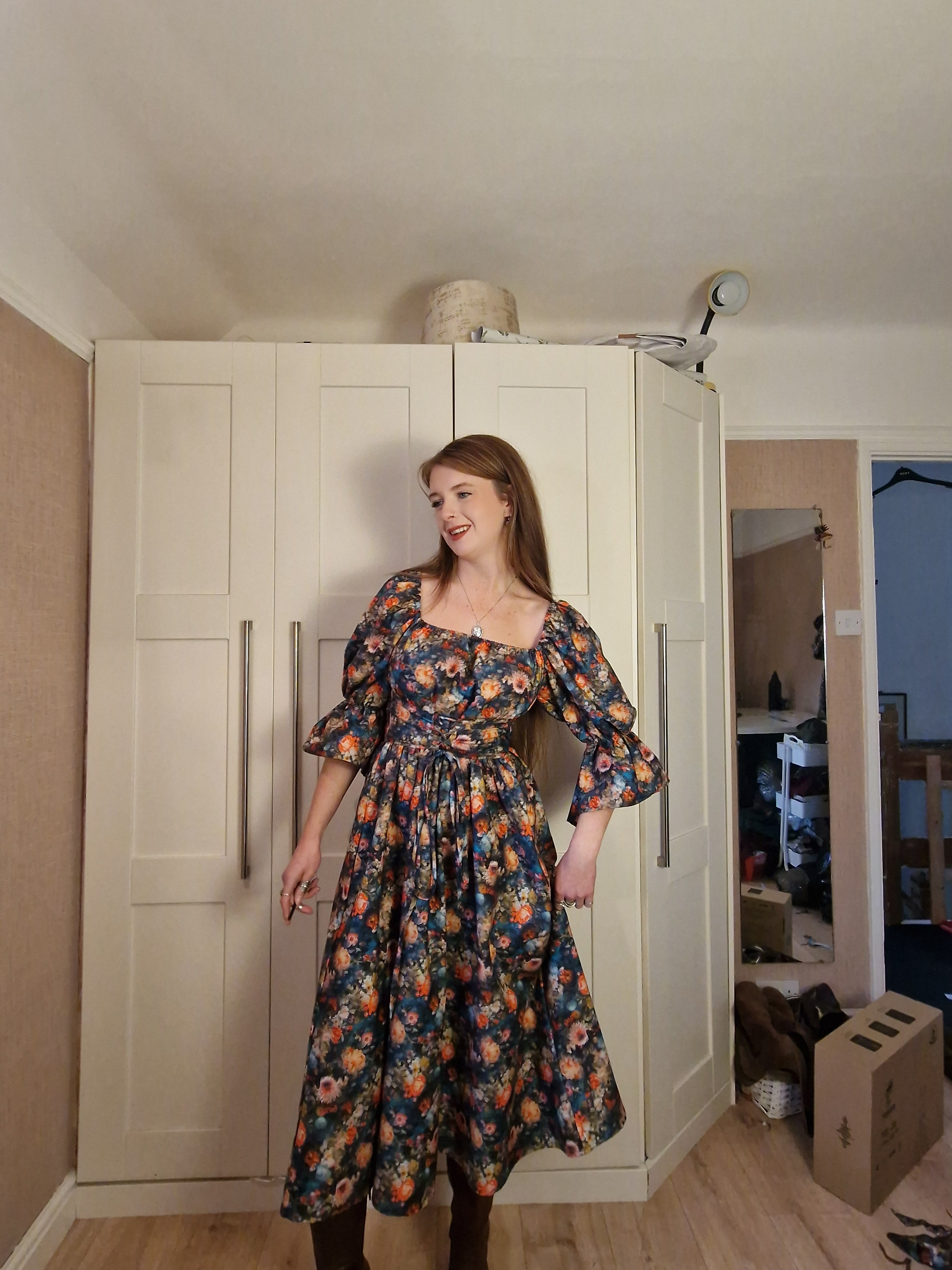 Odette Dress (front lacing, customisable)