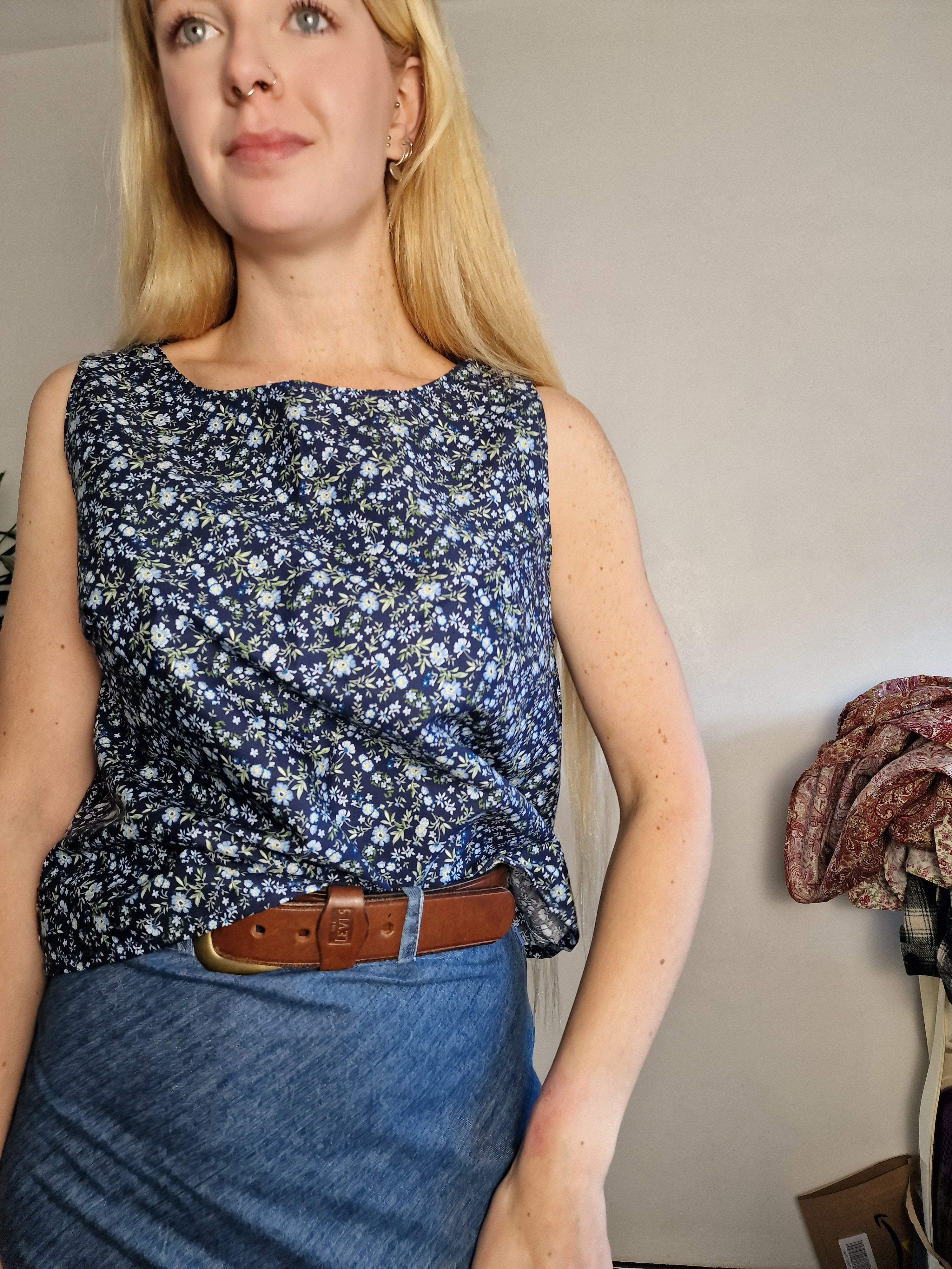 Daily Blouse, optional sleeves