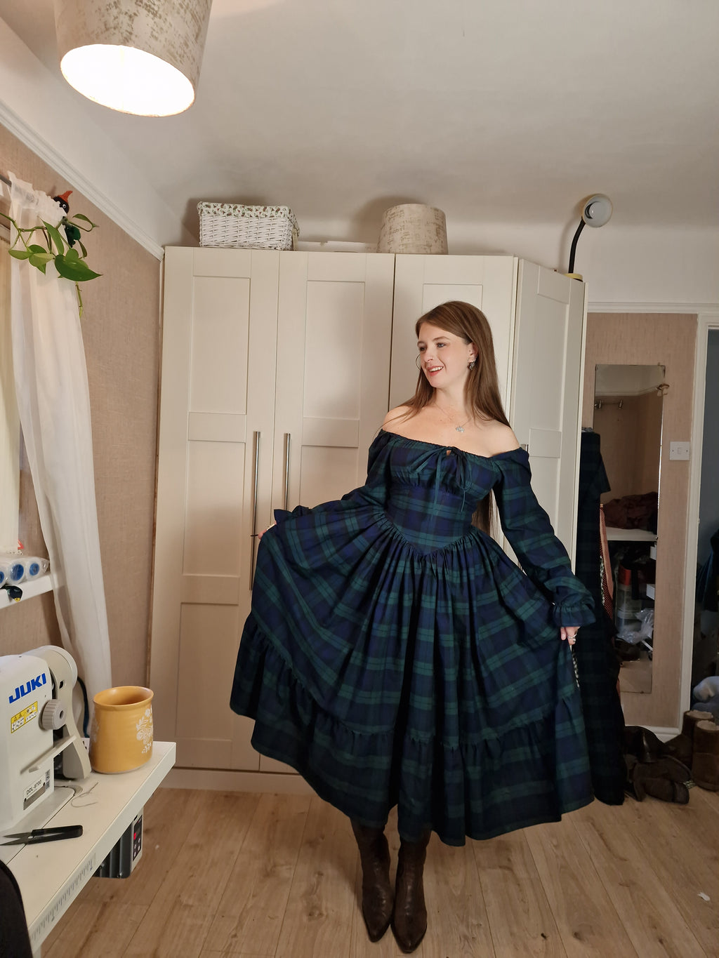 The Rosalind Dress (Square Neck, create your own)