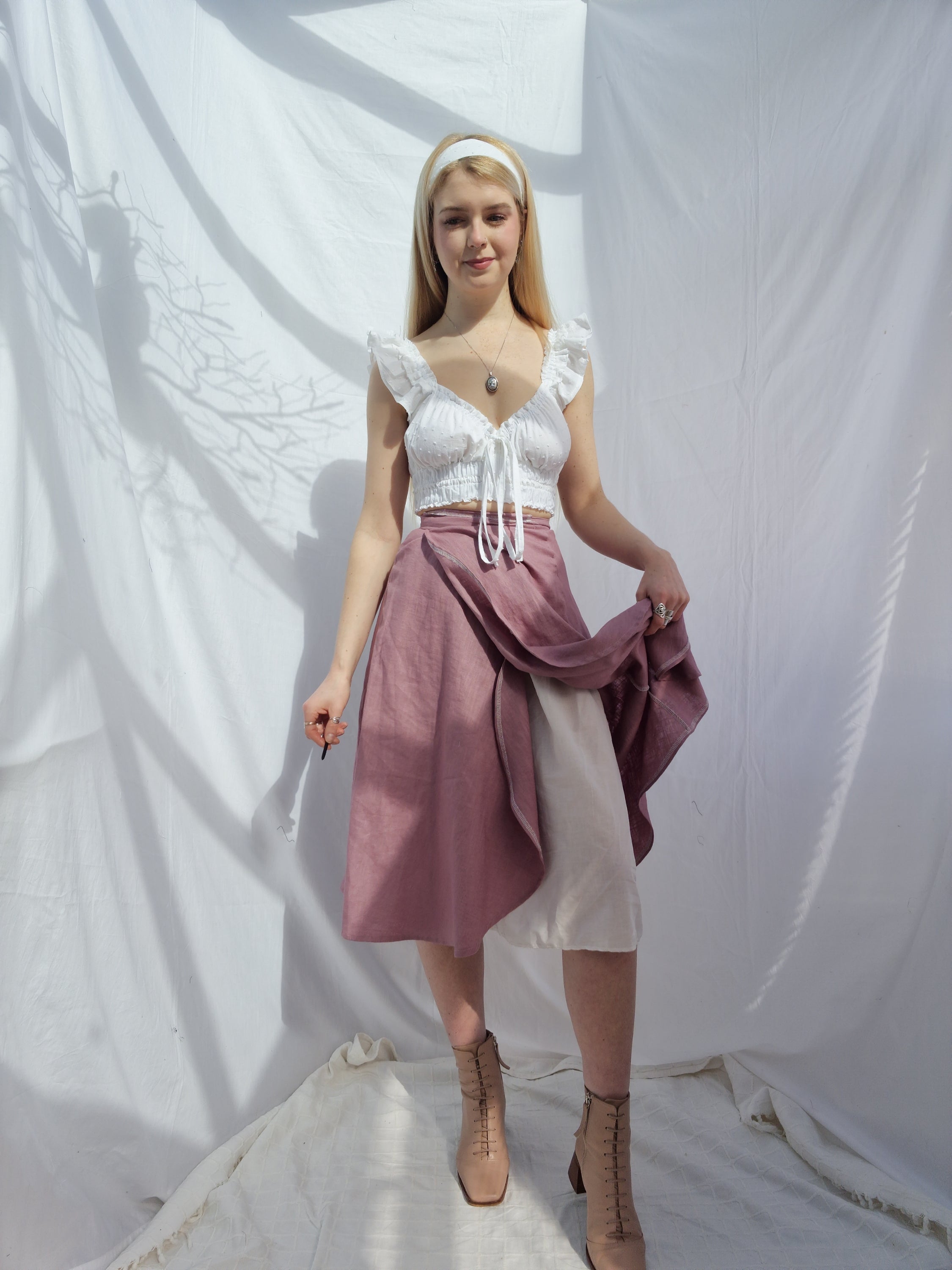 Petticoat. Ivory or white. Will be made to match the size of your order unless you specify otherwise