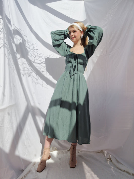 Milkmaid Dress (Other fabrics available)